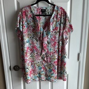 Floral Multicolor Women's Top